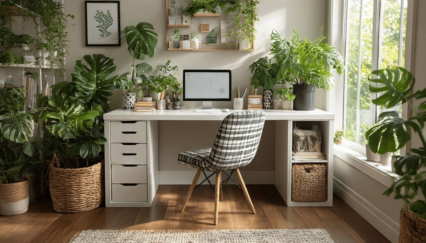Comment aménager un coin bureau fonctionnel et tendance dans un petit espace