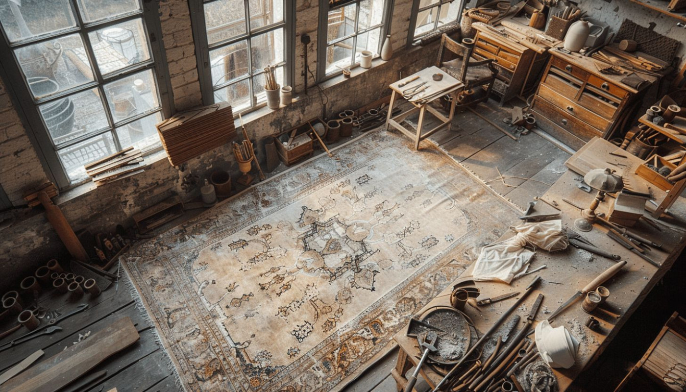 Les secrets de la restauration artisanale des tapis anciens