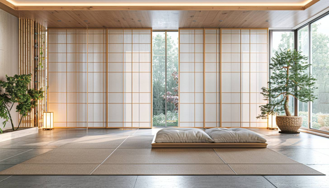 Optimiser son espace avec des panneaux japonais : avantages et styles
