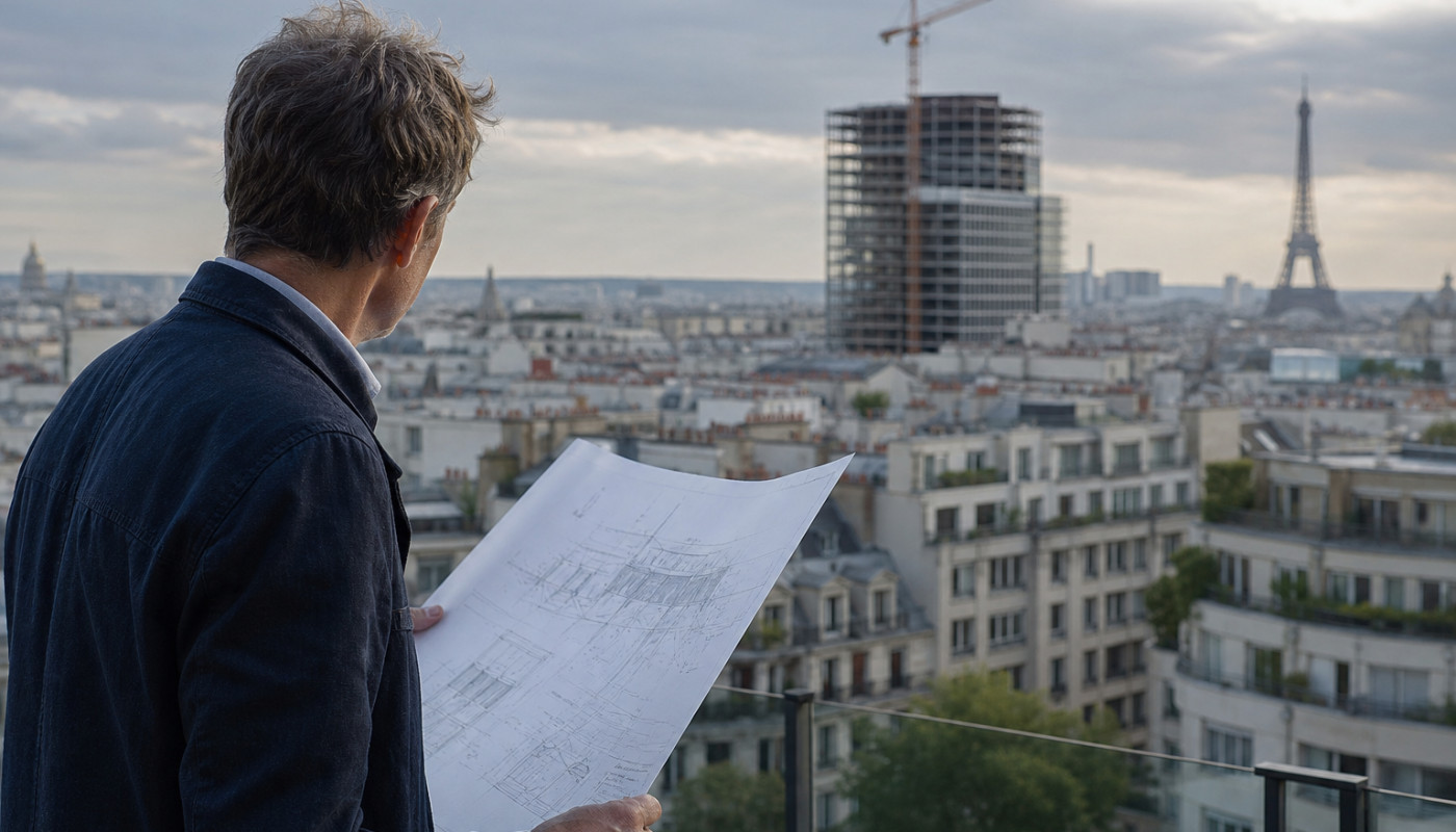 Paris sous le prisme du maitre d'oeuvre, révélateur de ses mutations architecturales